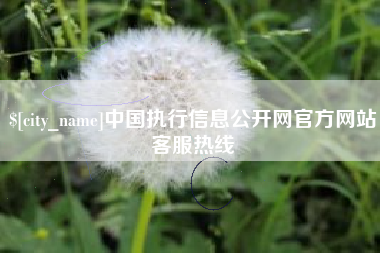章丘中国执行信息公开网官方网站客服热线