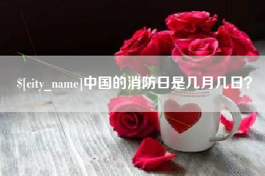 章丘中国的消防日是几月几日？
