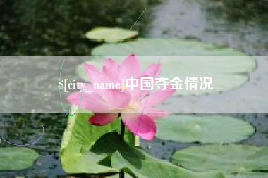 章丘中国夺金情况