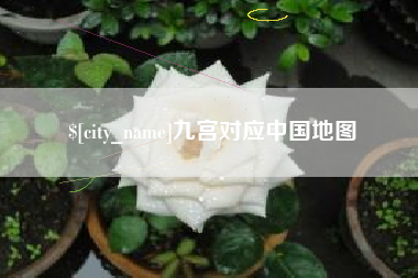 章丘九宫对应中国地图