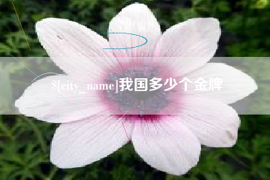 章丘我国多少个金牌