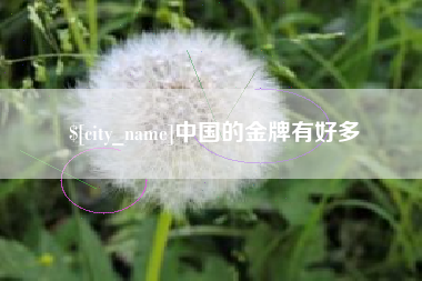 章丘中国的金牌有好多
