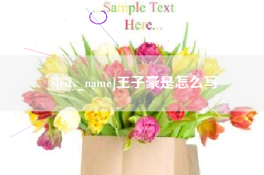 章丘王子豪是怎么写