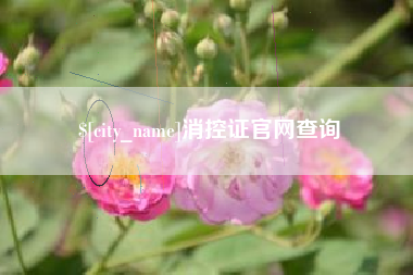 章丘消控证官网查询