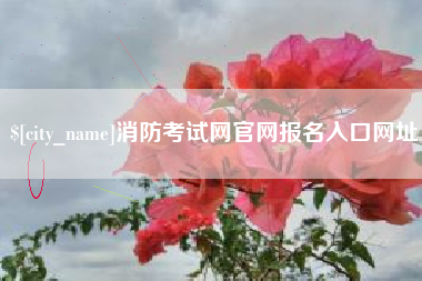 章丘消防考试网官网报名入口网址