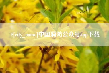 章丘中国消防公众号app下载
