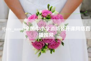 章丘全国中小学消防公开课网络直播视频