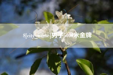 章丘男子5000米金牌