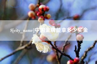 章丘中国金牌能拿多少奖金