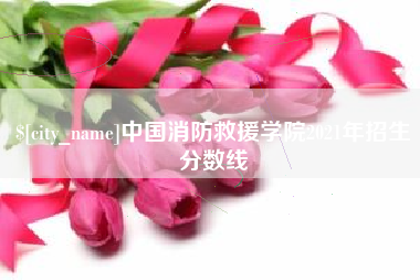 章丘中国消防救援学院2021年招生分数线