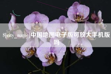 章丘中国地图电子版可放大手机版吗