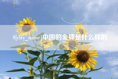 章丘中国的金牌是什么样的