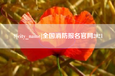 章丘全国消防报名官网2021